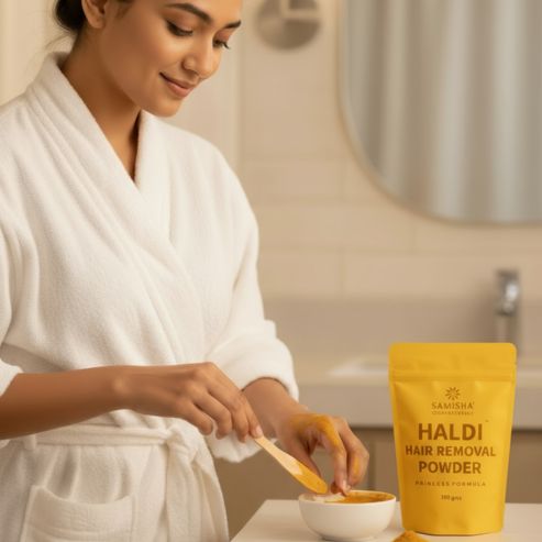 Best Turmeric Hair Removal Powder For Effortless Waxing