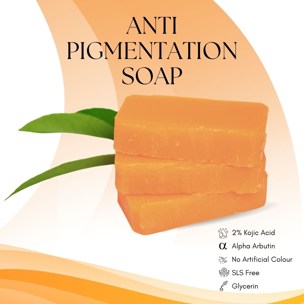 1% Kojic Acid Soap with Alpha Arbutin For Pigmentation & Sun damage