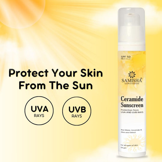 Ceramide & Hyaluronic Acid  Sunscreen SPF 50 Pa++++, 50GM