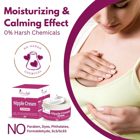 Nipple Cream For Cracked, Dry and Sore Nipples