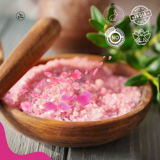 Rose Epsom Salt For Pain Relief - 400gm
