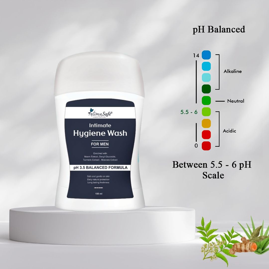 Natural Intimate Wash for Men | Men Genital Wash | Men's Ball wash