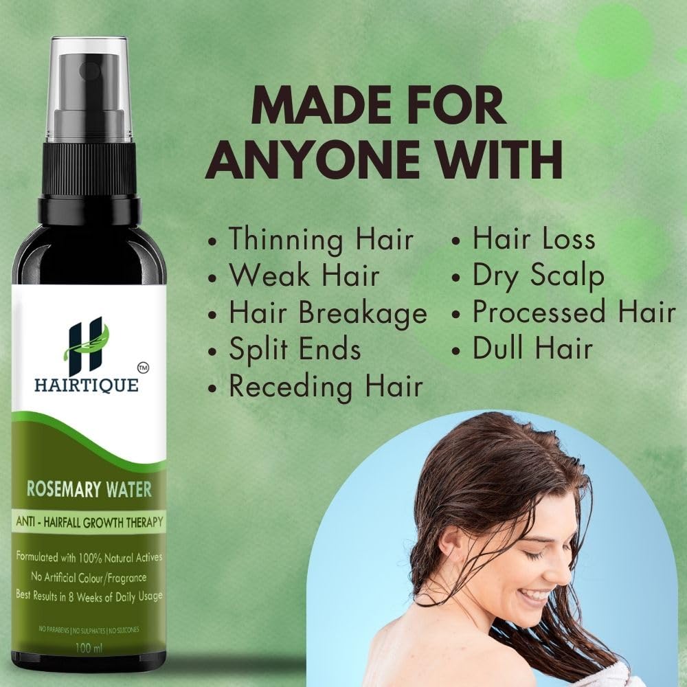 Rosemary Water Spray For Hair Growth & Thickness
