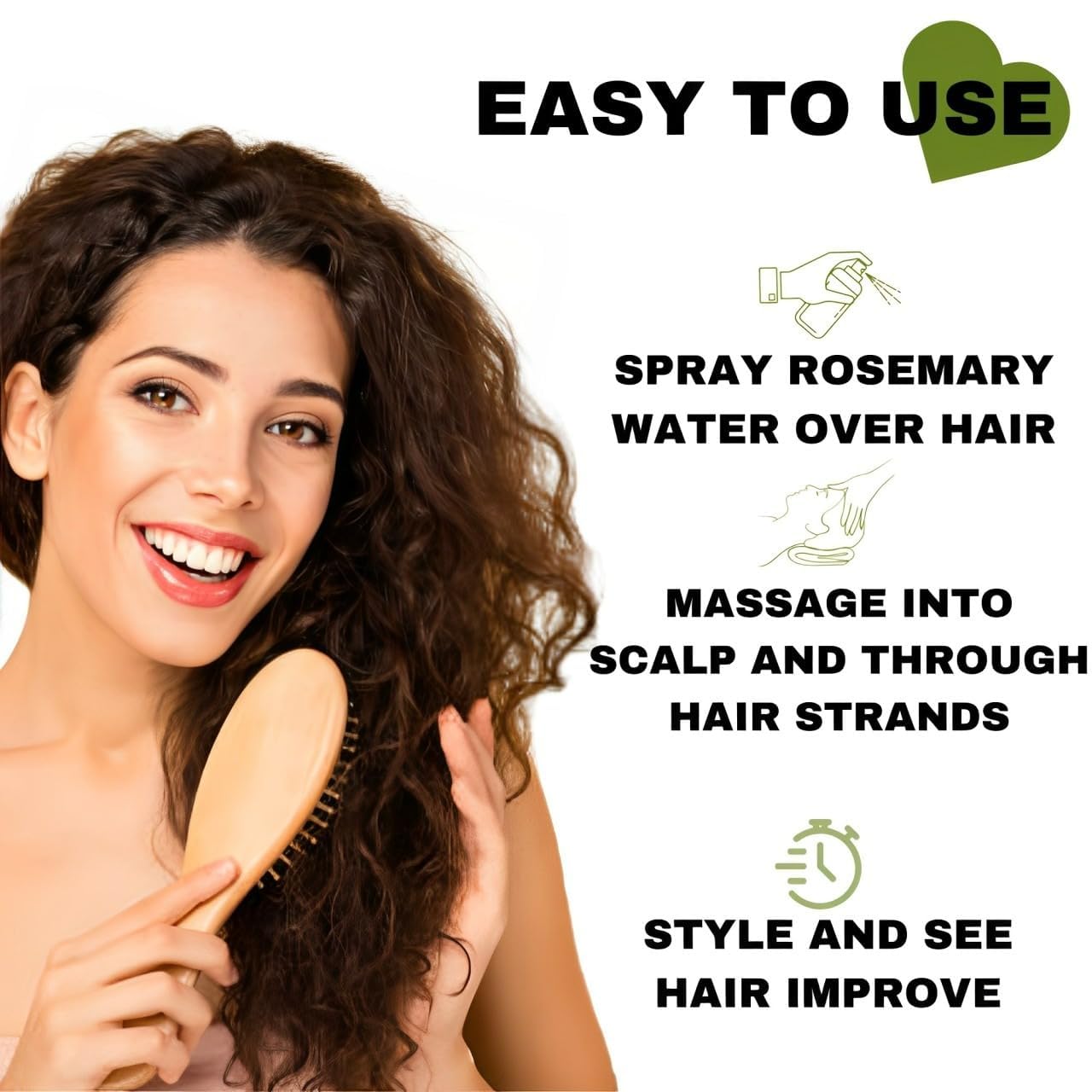 Rosemary Water Spray For Hair Growth & Thickness