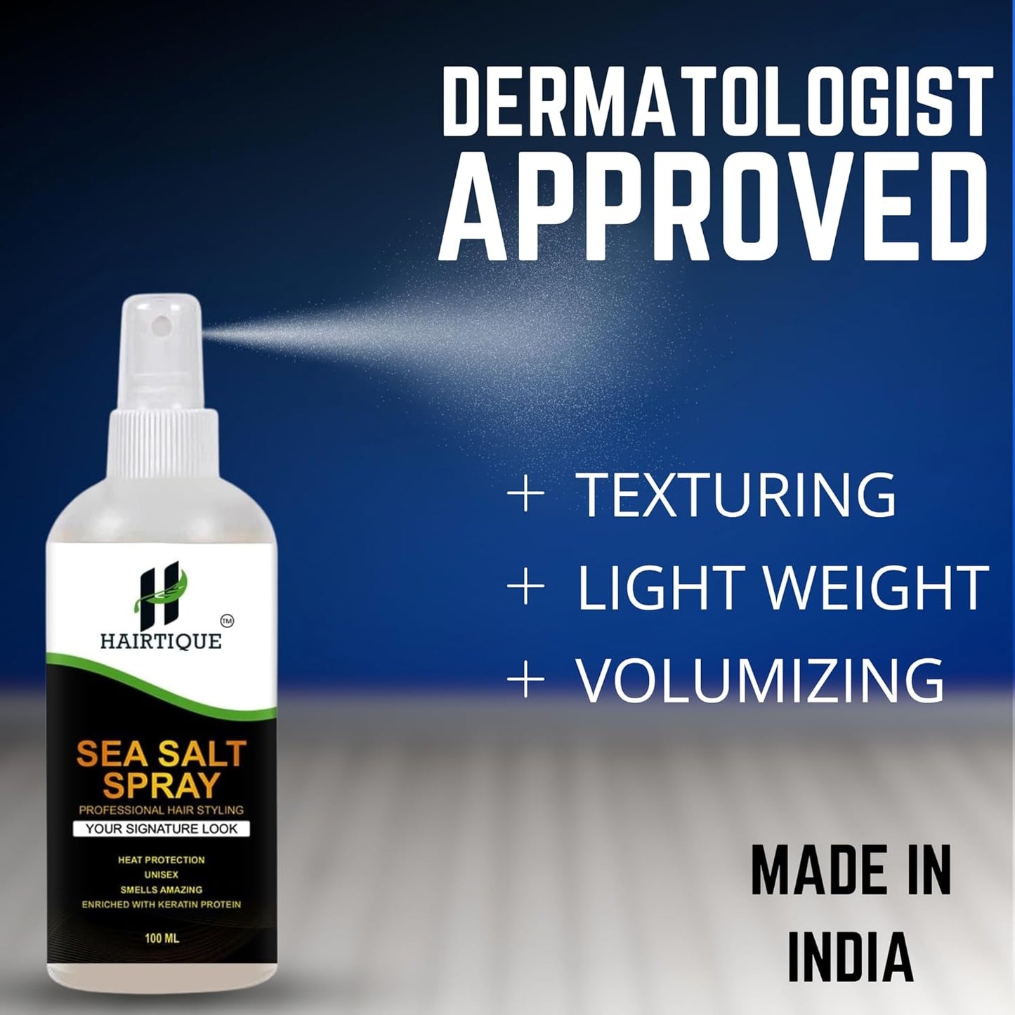Sea Salt Spray For Hair Volume, Texture, Smooth Hair & Hair Styling