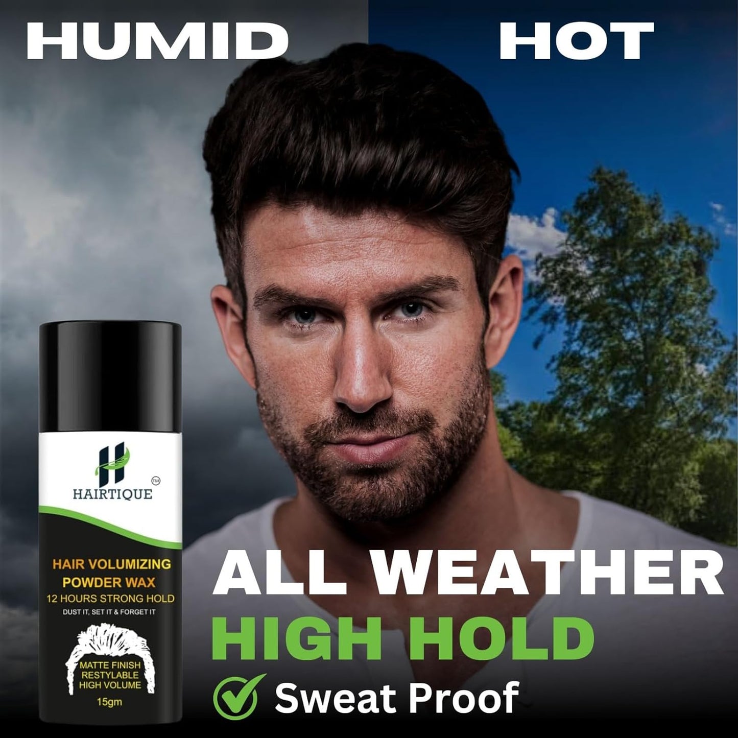 Hair Volumizing Powder For Strong Hold | Matte Finish | 24 hrs hold