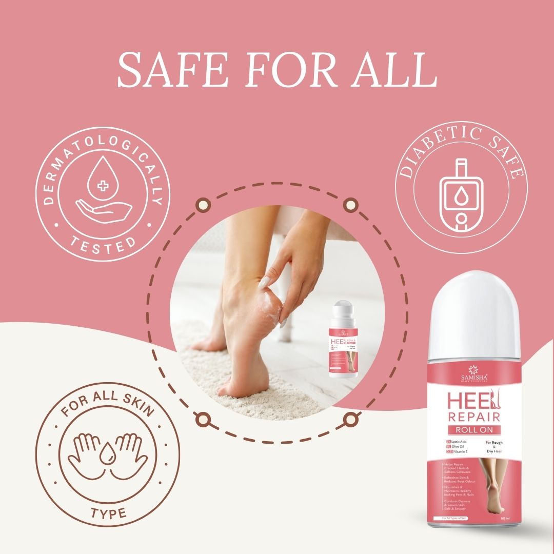 Foot Cream & Heel Repair Roll On - 50ml