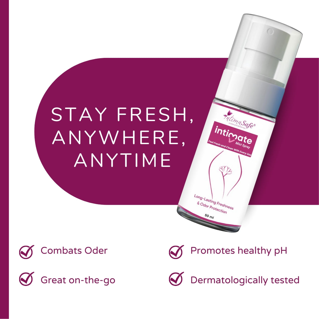 Intimate Mist Spray for Odour Protection For Women