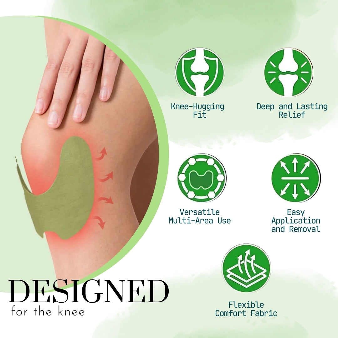Herbal Knee Pain Relief Patches | Instant Relief from Knee Pain | Joint Pain