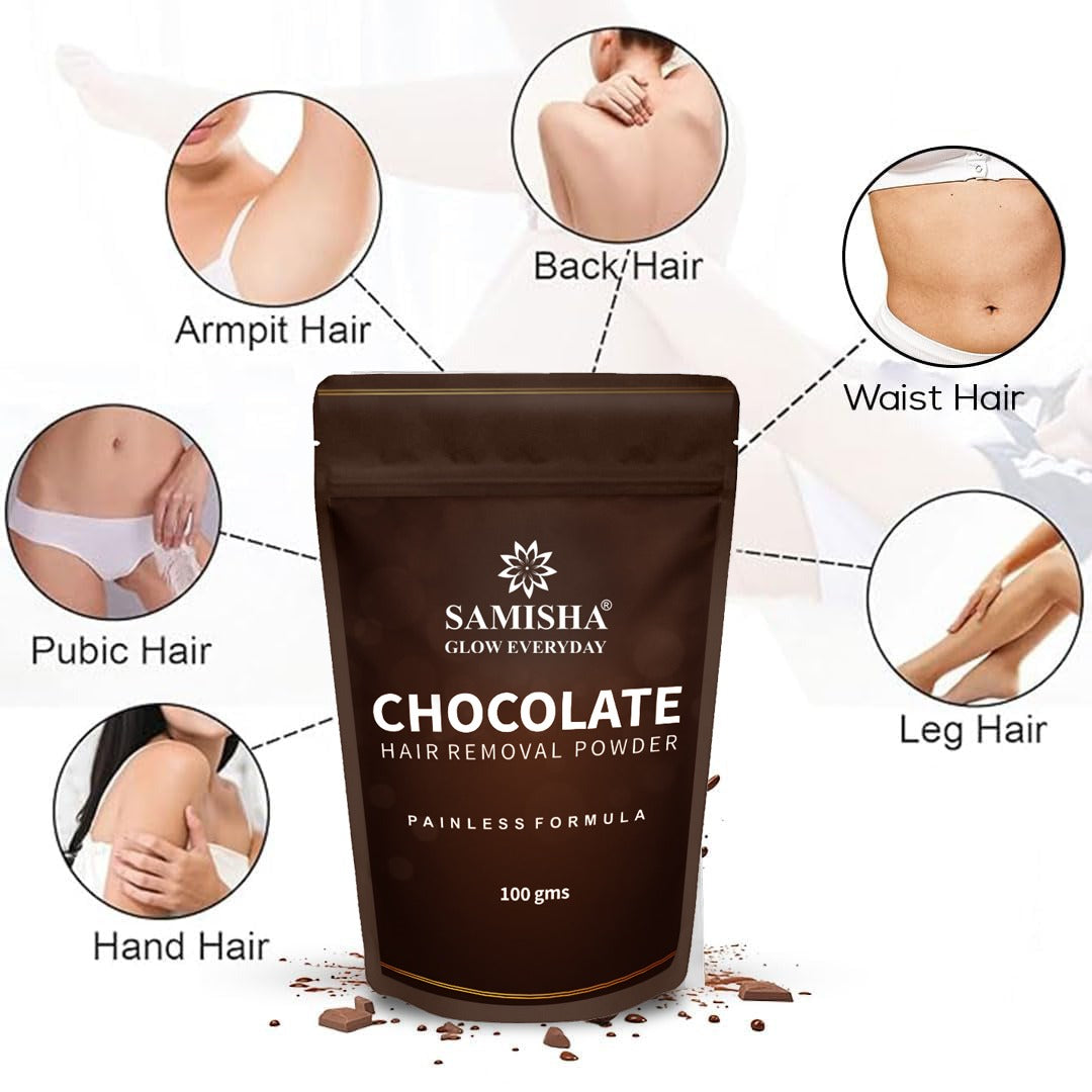 Chocolate Hair Removal Powder - 100gm