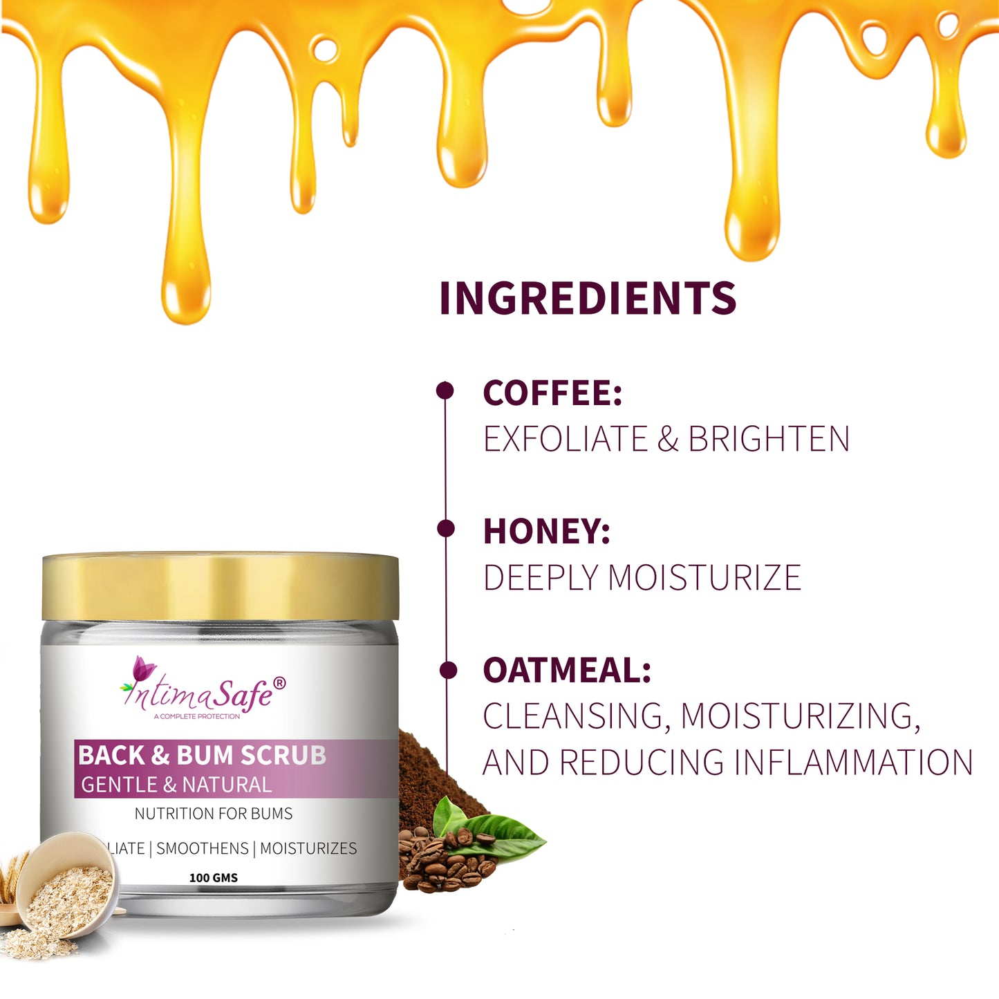 Back & Bum & Whitening Scrub