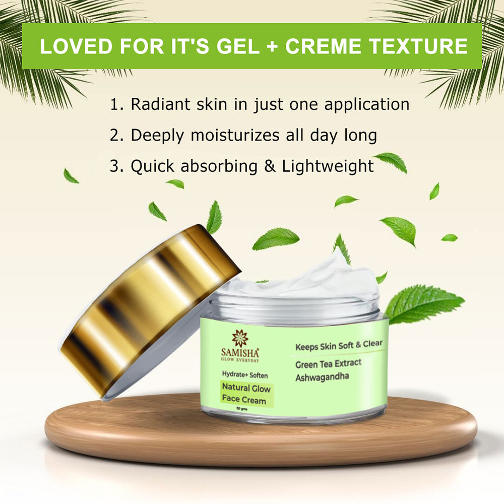 Natural Glow Face Cream - 50gm