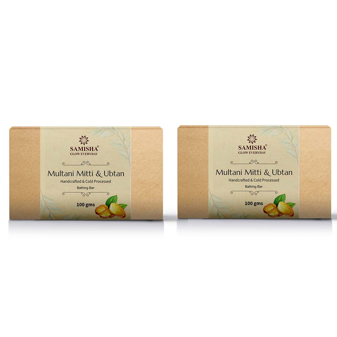 Organic Multani Mitti & Ubtan Soap - 100gm