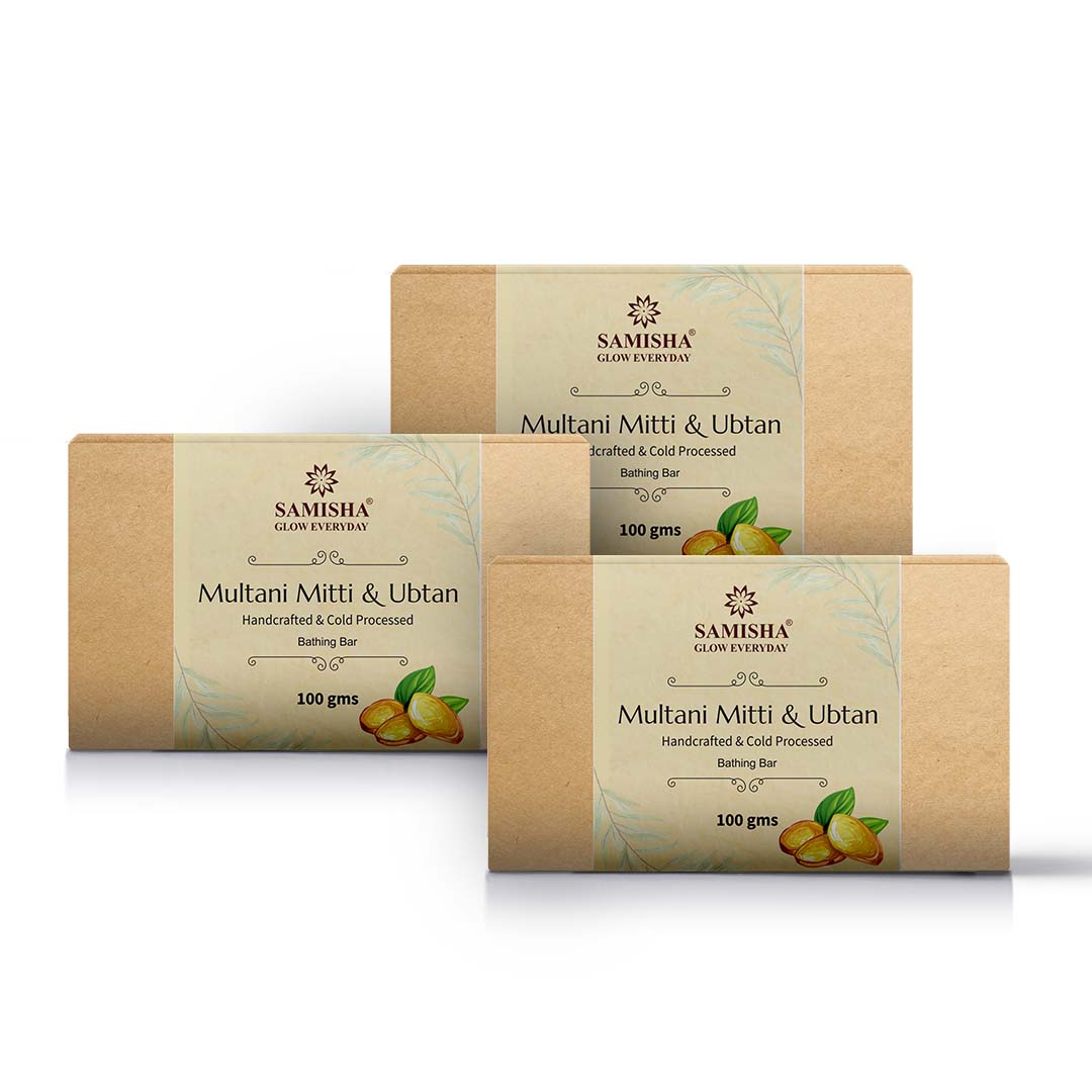 Organic Multani Mitti & Ubtan Soap - 100gm