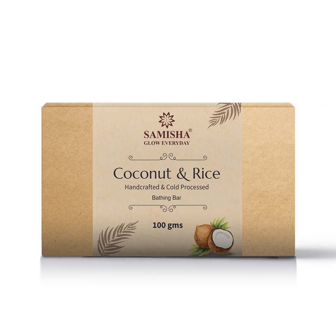 Coconut Milk Rice Flour Soap 100gm