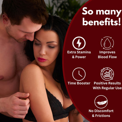 Ayurvedic Oil with 8 Herbal Ingredients, Supports Strength, Stamina, Power