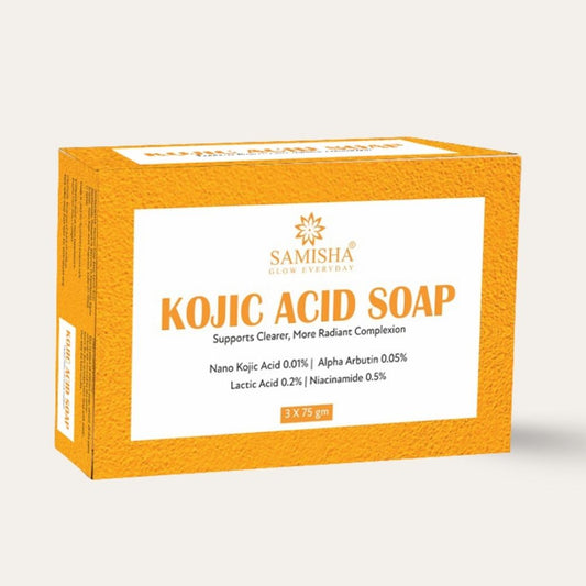 1% Kojic Acid Soap with Alpha Arbutin For Pigmentation & Sun damage