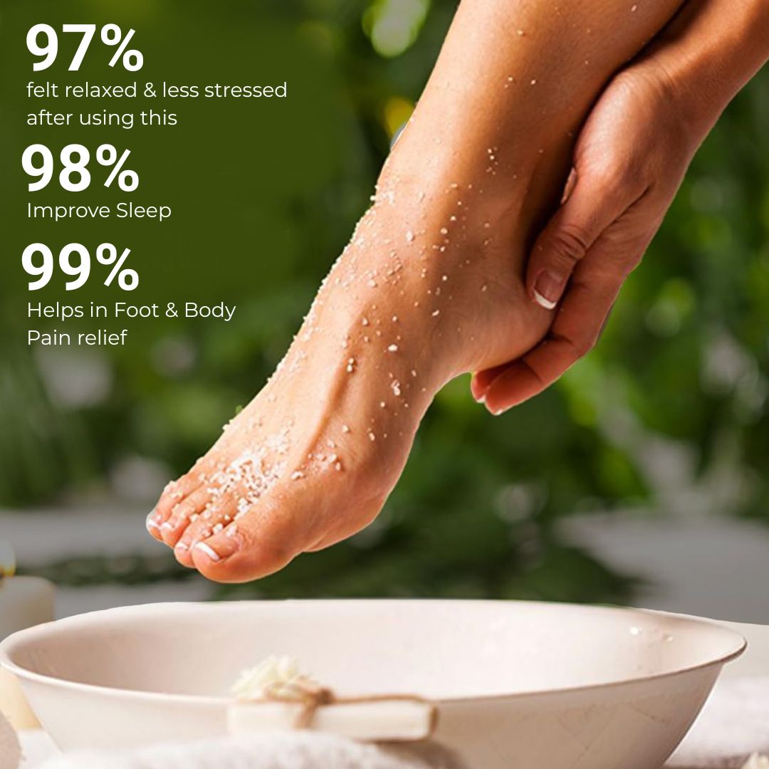 Lavender Epsom Salt For Pain Relief - 400gm