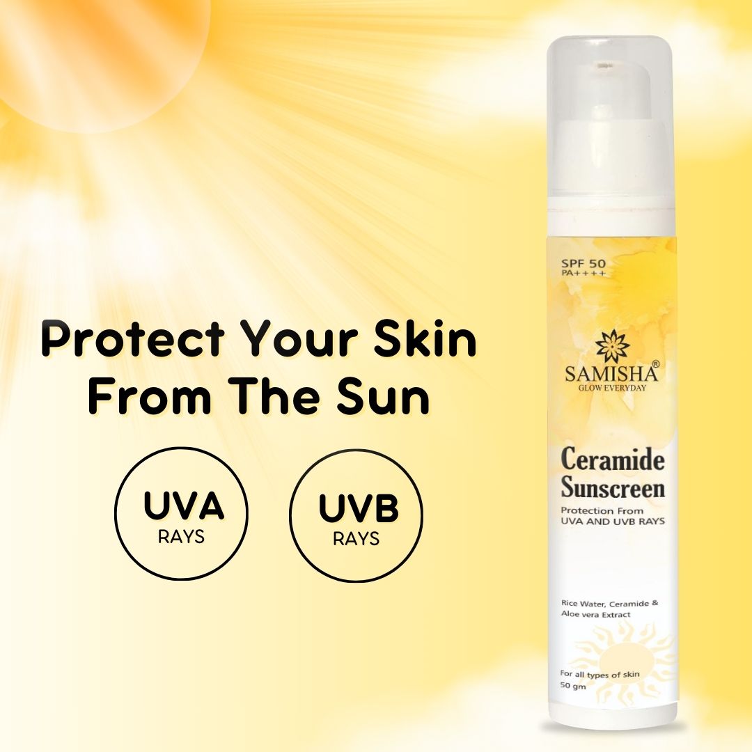 Ceramide & Hyaluronic Acid  Sunscreen SPF 50 Pa++++, 50GM