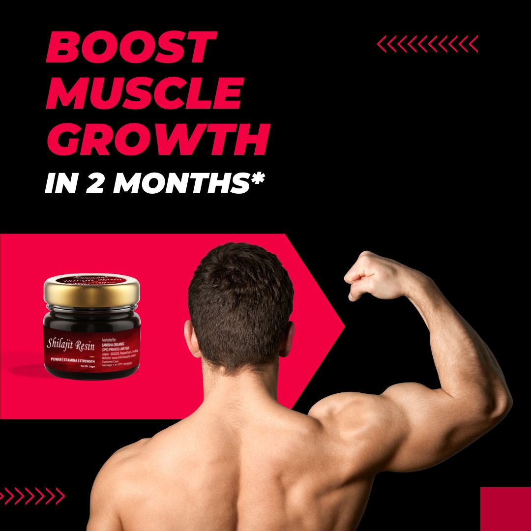 Shilajit/Shilajeet Gold Resin - Boost Muscle Growth & Stamina
