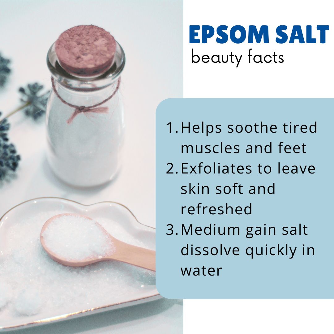 Pure Epsom Salt For Pain Relief - 900gm