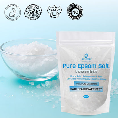 Pure Epsom Salt For Pain Relief - 900gm