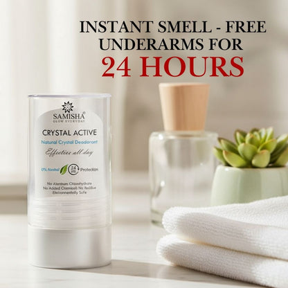 Crystal Body Unisex Natural Aluminum-Free Deodorant Roll On