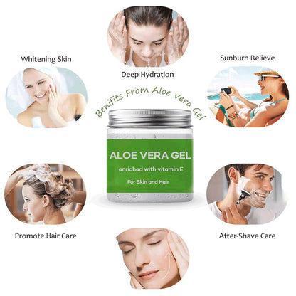 Natural Hair Removal Combo (Hair Removal Powder+Aloe Vera Gel)