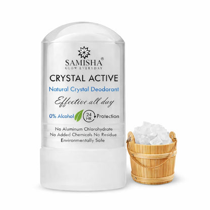 Crystal Body Unisex Natural Aluminum Free Deodorant Roll On