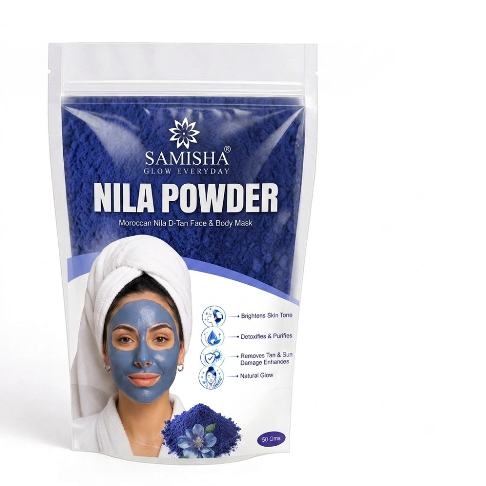 Pure Moroccan Neela Powder - Natural Skin Brightening Mask
