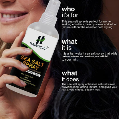 Sea Salt Spray For Hair Volume, Texture, Smooth Hair & Hair Styling