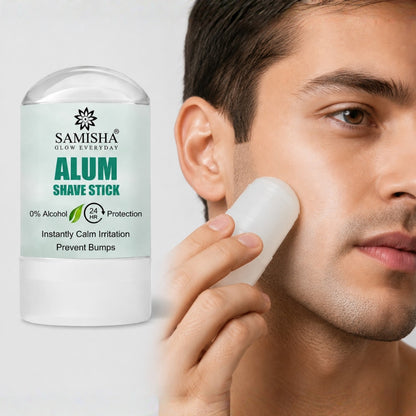 Natural Alum Block Stick - Soothing After Shave Treatment