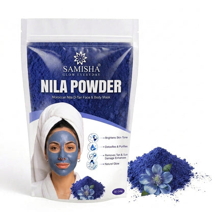 Pure Moroccan Neela Powder - Natural Skin Brightening Mask