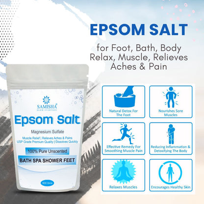 Pure Epsom Salt For Pain Relief - 900gm