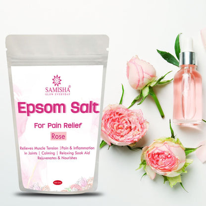 Rose Epsom Salt For Pain Relief - 400gm