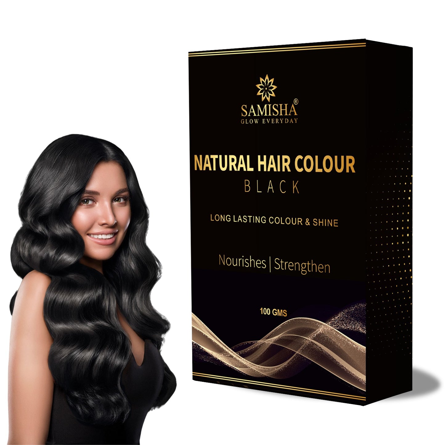 Black Hair Colour - 100gm