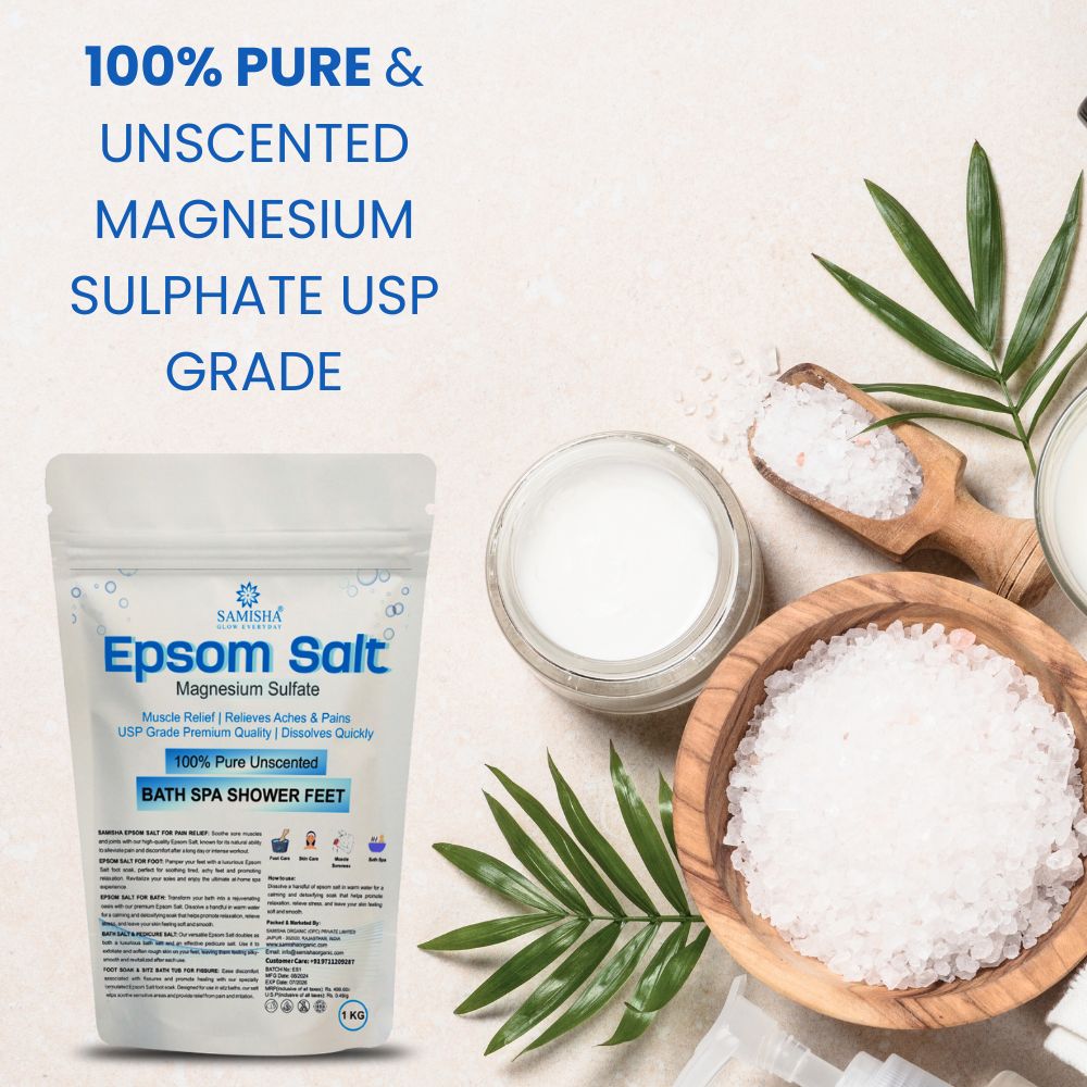 Pure Epsom Salt For Pain Relief - 900gm