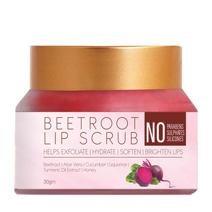 Beetroot Lip Lightening Scrub - 30gm