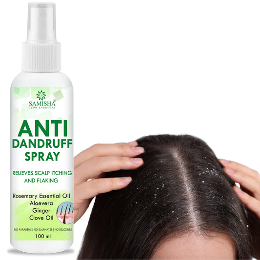 Dandruff Spray | Fights Severe Dandruff | Prevents Flaky Scalp | Non Greasy Non Oily