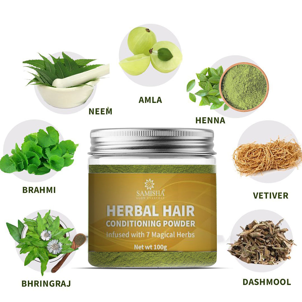 Herbal Hair Conditioning Powder - 100gm