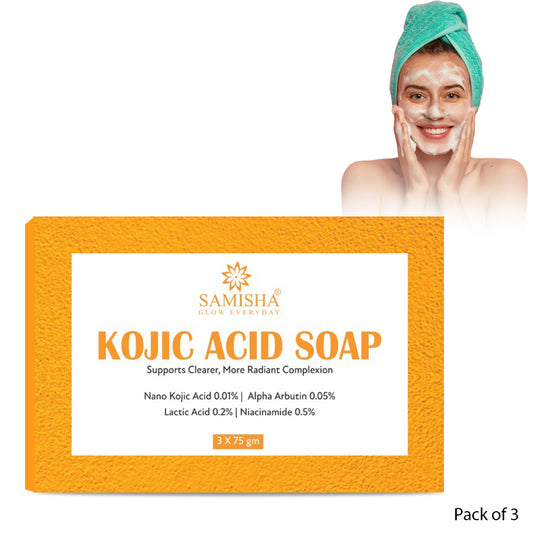 1% Kojic Acid Soap with Alpha Arbutin For Pigmentation & Sun damage