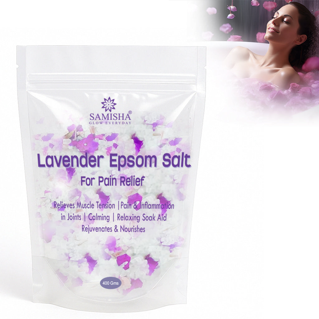 Lavender Epsom Salt For Pain Relief - 400gm