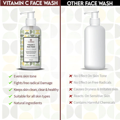 Vitamin C Face Wash - 100ml