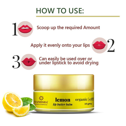 Lemon Lip Butter Balm - 10gm