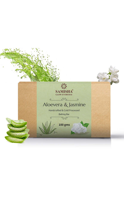 Aloevera & Jasmine Soap - 100gm