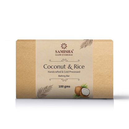 Coconut Milk & Rice Flour Soap - 100gm