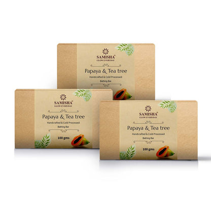 Papaya & Tea Tree Soap - 100gm